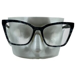 CHELSEA MORGAN CM 20231 BLACK Cat Eye Eyeglasses Frames 55 18 140